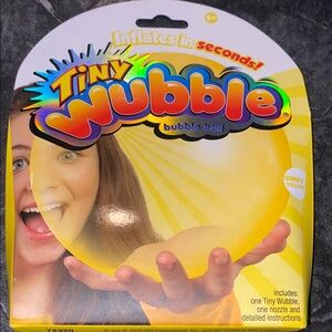 RARE Tiny Wubble Bubble Ball, Sunny ☀️ Yellow